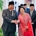 Presiden Prabowo dan mantan Presiden Megawati Soekarnoputri (Foto Biro Pers Media dan Informasi Sekretariat Presiden)