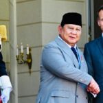 Presiden Prancis Emmanuel Macron dan Presiden RI Prabowo Subianto (Foto Biro Pers Media dan Informasi Sekretariat Presiden)
