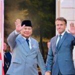 Presiden RI Prabowo Subianto dan Presiden Prancis Emmanuel Macron (Foto Biro Pers media dan Informasi Sekretariat Presiden)