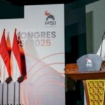 Presiden ke RI Joko Widodo beri sambutan dalam Kongrea PSI di Solo