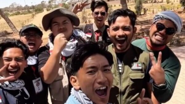 Sembilan WNI yang diculik Israel saat berlayar Gaza telah tiba menuju Istanbul (Instagram:@globalpeaceconvoy)