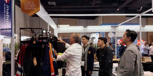 UMKM binaan Pertamina tampil di Inabuyer BBG Expo di Gedung SMESCO Exhibition Hall Jakarta Selatan (Foto Dok Pertamina)