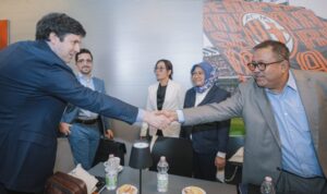 Wakil Gubernur (Wagub) DKI Jakarta Rano Karno menginisiasi penjajakan kerja sama antara San Siro Stadium dan Jakarta International Stadium (JIS) (Foto PPID)
