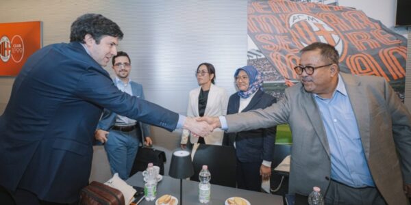 Wakil Gubernur (Wagub) DKI Jakarta Rano Karno menginisiasi penjajakan kerja sama antara San Siro Stadium dan Jakarta International Stadium (JIS) (Foto PPID)