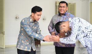 Wakil Presiden (Wapres) Gibran Rakabuming menerima audiensi jajaran pengurus pusat Perkumpulan Pendidik Siswa Kristen Indonesia (PERDISKI) di Istana Wapres Jakarta (Foto Setwapres)