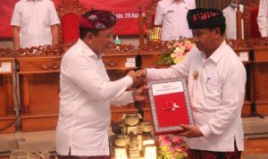 Meski Masih Covid-19, DPRD Buleleng Sambut Pj Bupati Lihadnyana dengan Pesta Pora