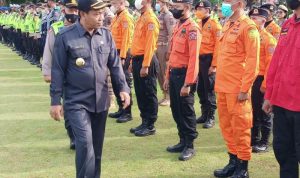 Apel Gelar Pasukan Kesiapsiagaan: Pj Bupati Lihadnyana Minta Seluruh Elemen Persiapkan Kewaspadaan Dini