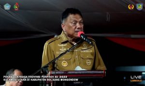 Gubernur Sulut Yakin Ekonomi Bolmong Meroket Selama Porprov
