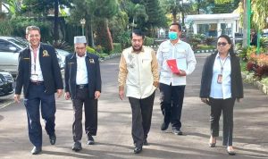 Ketua MK Prof Dr Anwar Usman SH Menghadiri Acara Mukernas Lemtari Di Cisarua Bogor