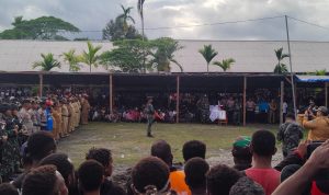 Gerak Cepat Satgas Yonif R 200/BN Bantu Pemakaman Wakil Bupati Yalimo