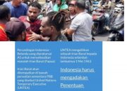 Mahasiswa Papua Gelar Aksi Protes New York Agreement Di Kantor Gubernur Sulawesi Utara