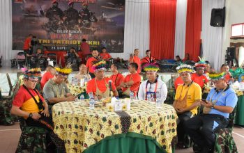 Kodam Kasuari Gelar Bakti Sosial Kesehatan, Sambut HUT Ke 78 TNI