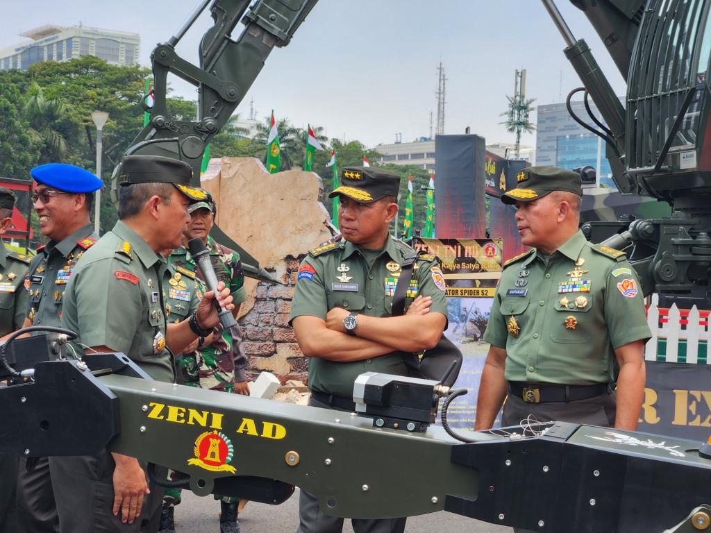 Wakil Kepala Staf Angkatan Darat Kunjungi Stand Zeni Tni Ad Jurnal