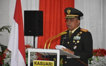 Pangdam Kasuari Pimpin Laporan Korps Kenaikan Pangkat, Kapendam Kini Berpangkat Kolonel