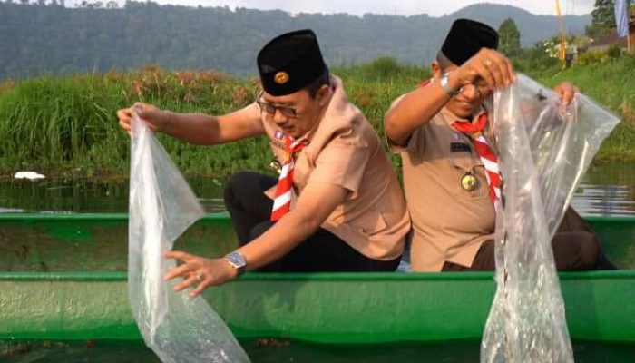 Buka Kegiatan Perkemahan Bakti Saka Pramuka, Ketua Kwarcab Buleleng Ajak Seluruh Saka Bersinergi