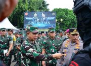 Kasal Dampingi Panglima TNI dan Kapolri Pastikan Kesiapan Personel Pengamanan Pemilu 2024