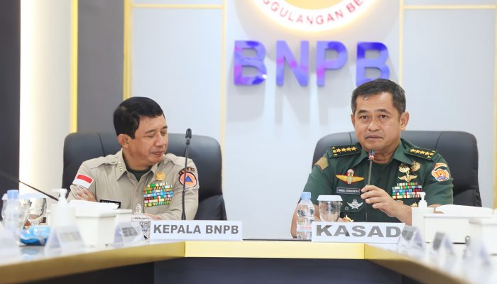 Perkuat Kapasitas Indonesia Hadapi Bencana, TNI AD Kolaborasi Dengan BNPB