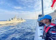 Wujud Kepercayaan MTF Commander, KRI Diponegoro-365 Pimpin Miscex Advance Manuever Excercise Di Laut Mediterania