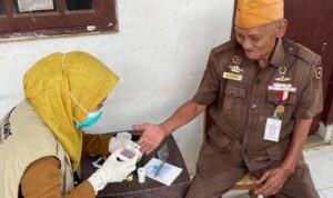Dinkes Tangsel Pastikan Kesehatan Veteran Terjaga, dengan Lakukan Pemeriksaan Rutin