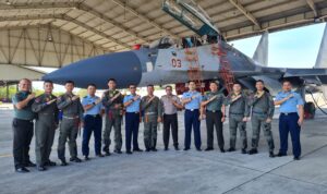 Skadron Udara 11 Lanud Sultan Hasanuddin Terima Kunjungan Pasis Dikreg LII Sesko TNI Skadron Udara 11 Lanud Sultan Hasanuddin