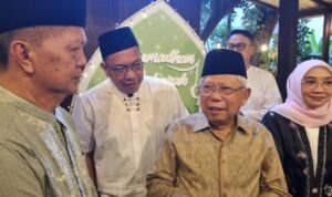 Pengurus Harian PWI Jaya Diundang Buka Puasa KH.Ma'ruf Amin