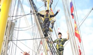 Usai Singgah di Padang, KRI Bima Suci Lanjutkan Ekspedisi ke Penang