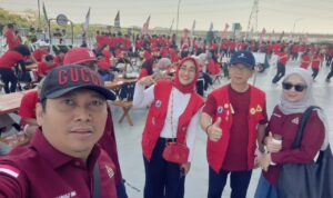 Heboh di JIS! Festival Kemerdekaan Sukses Corp International Diserbu Pendonor Darah