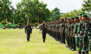 Pangdam Kasuari Tegaskan Jiwa Patriotisme saat Lantik 480 Prajurit TNI AD