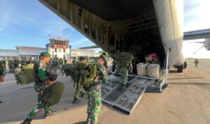 Misi Kemanusiaan Tuntas, 105 Prajurit Yonzipur 10 Kostrad Kembali ke Satuan WhatsApp Image at