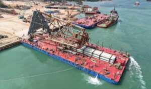 Proyek Manpatu PHM Masuki Tahap Krusial: Struktur Jacket 1.380 Ton Siap Sail Away WhatsApp Image at