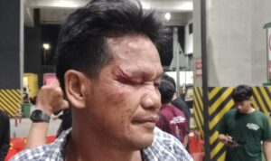 Penanganan kasus dugaan pengeroyokan terhadap seorang driver Shopee Xpress di kawasan Logos, Jalan Irigasi, Kecamatan WhatsApp Image at