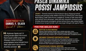 Kejagung Diuji! Samuel Silaen: Pergantian Jampidsus Tak Boleh Ganggu Pemberantasan Korupsi WhatsApp Image at
