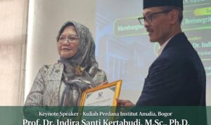 Prof. Indira di Institut Amalia: SDGs 2030 Tak Akan Tercapai Tanpa Generasi Berintegritas WhatsApp Image at