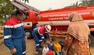 Pertamina EP Tanjung Field Salurkan Fasilitasi 1,15 Juta Liter Air Bersih untuk Warga Tabalong