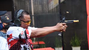 Dibuka Menkumham, Dankormar Hadiri Pembukaan Skill & Challenge Kejuaraan Menembak Menkumham CUP 2021