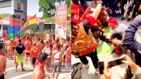 Ritual Potong Babi ! Masyarakat Dayak Lakukan Orasi dan Unjuk Rasa, Soal Pernyataan Edy Mulyadi