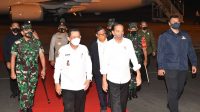 Pangkogabwilhan I Sambut Kunker Presiden Jokowi di Tanjungpinang