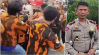 Luka-luka Digebuki Ormas Pemuda Pancasila di DPR, AKBP Dermawan Dilarikan ke RS Polri