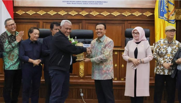 Sekda Provinsi Bali Menerima Kunjungan Kerja Komisi II DPR RI
