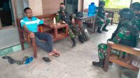 Di Tapal Batas Papua, TNI Jalin Silaturahmi Dengan Masyarakat