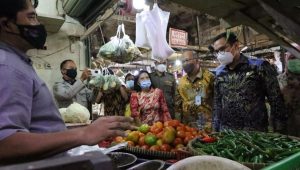Sidak Pasar, Wawali Kota Tangsel Temukan Beberapa Harga Pangan Naik