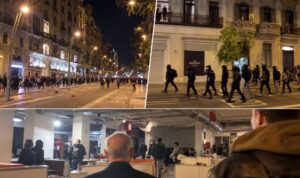 Kerusuhan Barcelona: 100 Orang Ditangkap, Toko Dijarah