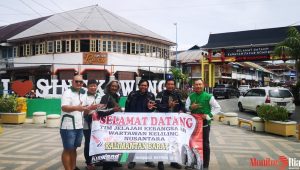 Tim JKW-PWI Start Jelajah Perjalanan Di Pulau Borneo