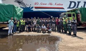 Lanal Semarang Sita 7 Truk Muatan Ilegal di Tanjung Emas, Kerugian Negara Miliaran Rupiah cecfb d fd f bfaadc