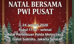Pererat Persaudaraan, PWI Pusat Ajak Wartawan Kristiani Jabodetabek di Perayaan Natal Bersama dbdf fac ce bce cfdbb
