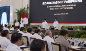 Seluruh Kabinet Merah Putih Berkumpul, Prabowo Gelar Sidang Paripurna Dua Tahun Pemerintahan dfac a e a ebcacdb