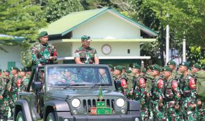 Pimpin Upacara Purna Tugas, Pangdam Tanjungpura Apresiasi Satgas Yonarmed 10/Bradjamusti