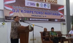 Ketua Umum SMSI Firdaus: Saatnya Kode Etik Jurnalistik Diperkenalkan pada Masyarakat