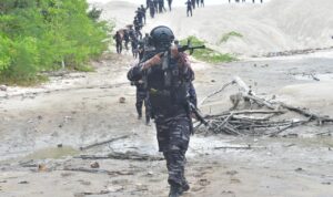 Kasal Pimpin Latihan Tempur Terintegrasi dan Ekspos Hasil Operasi Keamanan Laut di Babel fee ee be e aeefc