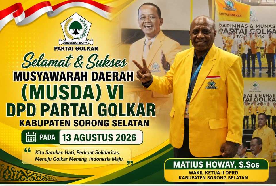 golkar sorong